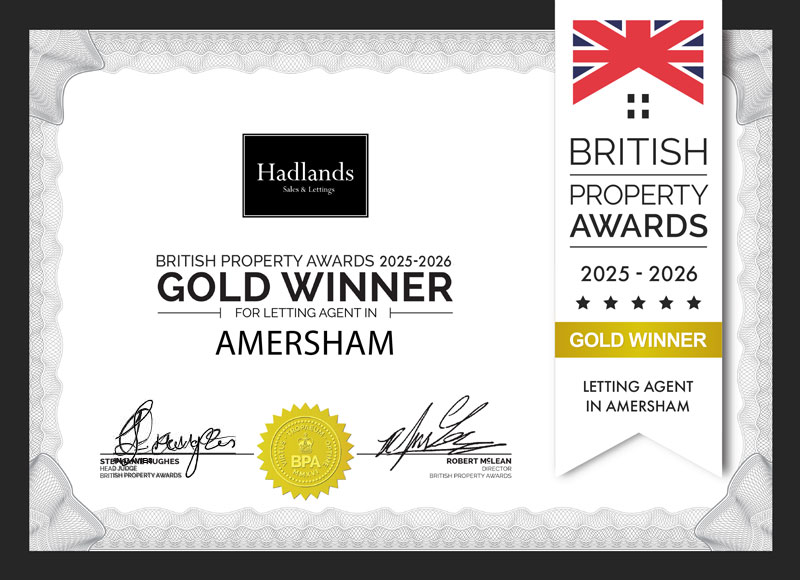 British Property Awards (BPA)  Gold Award Lettings Gold 2026